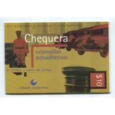 ARGENTINA 1998 GJ 2927E (2) CARNET COMPLETO MINT U$ 100